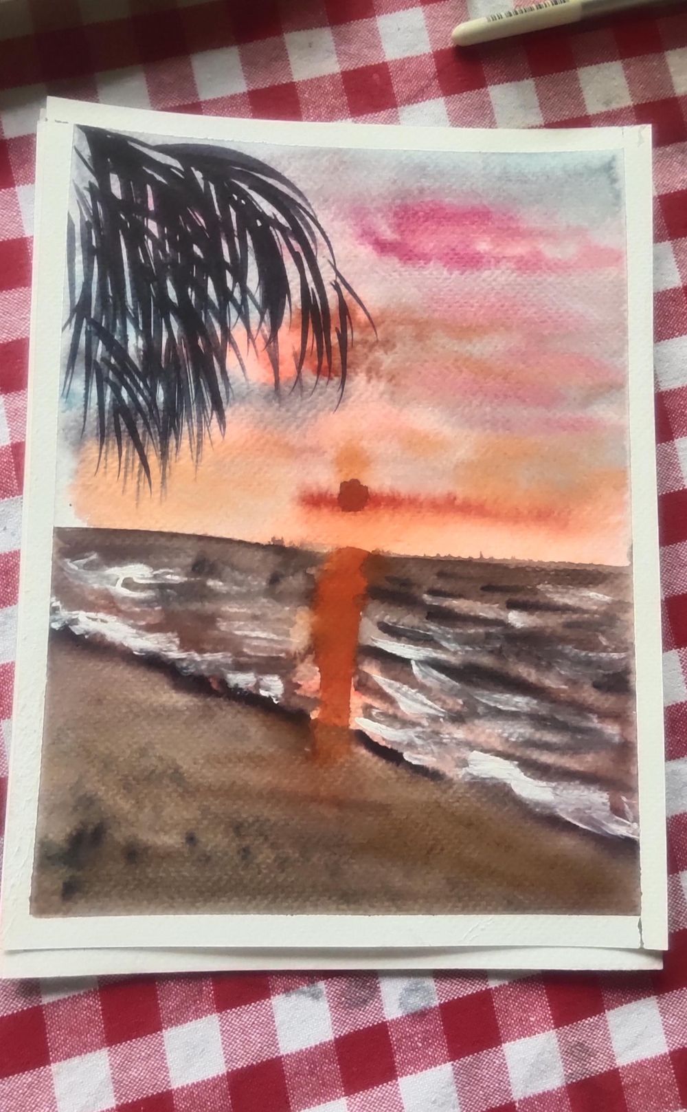 Sunset silhouette - image 1 - student project