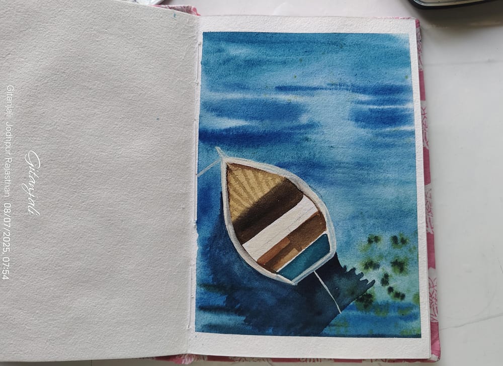Boats and reflection - image 2 - student project