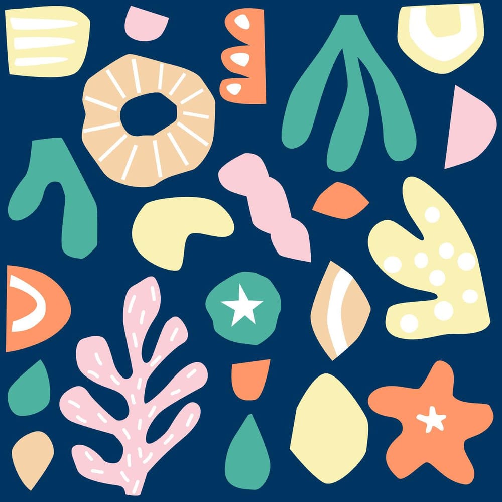 Under The Sea Abstract Shapes - image 7 - student project