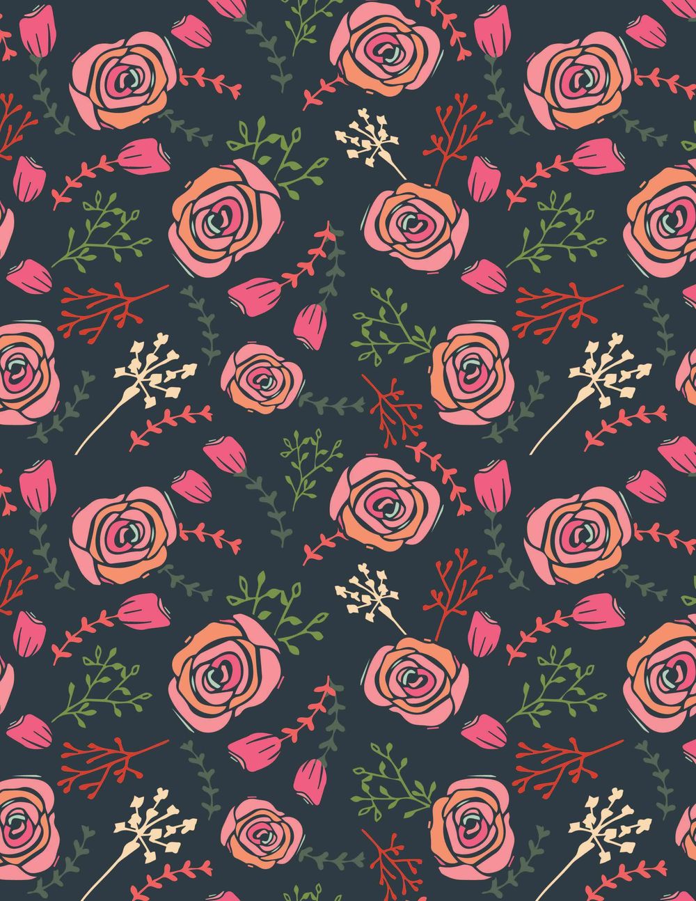 Surface Pattern Design 1 - image 7 - student project