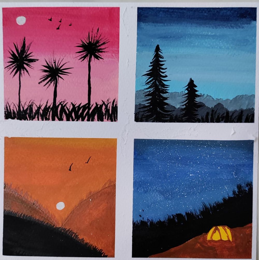 Poster Color Painting - image 2 - student project