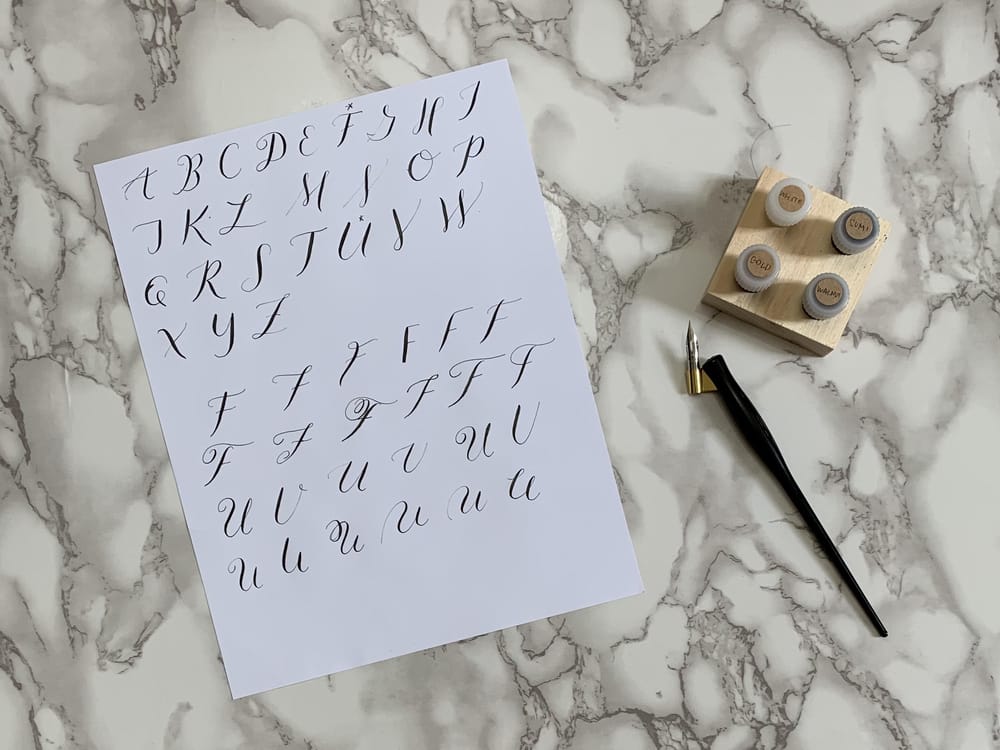 Calligraphy Essentials: 10-Day Challenge - image 5 - student project