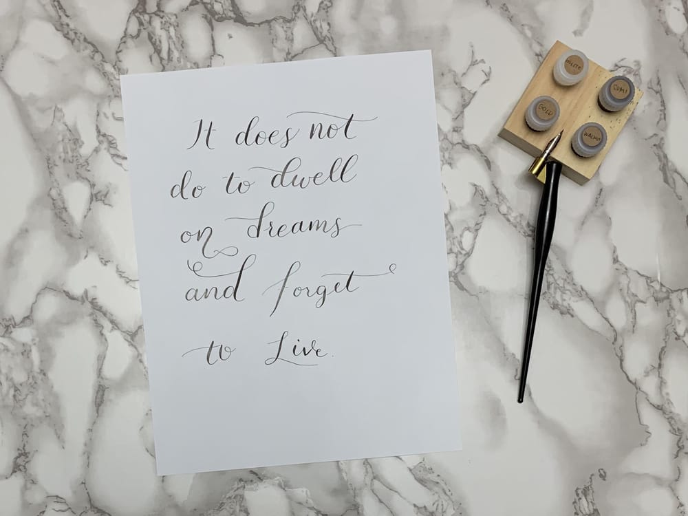 Calligraphy Essentials: 10-Day Challenge - image 12 - student project