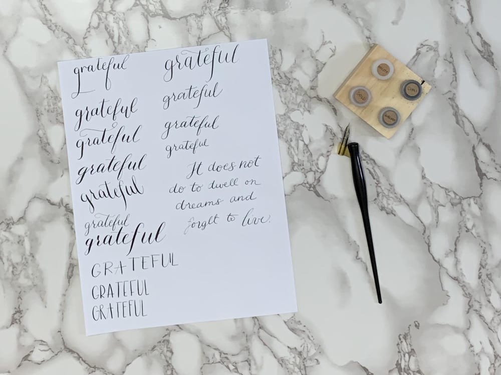 Calligraphy Essentials: 10-Day Challenge - image 9 - student project