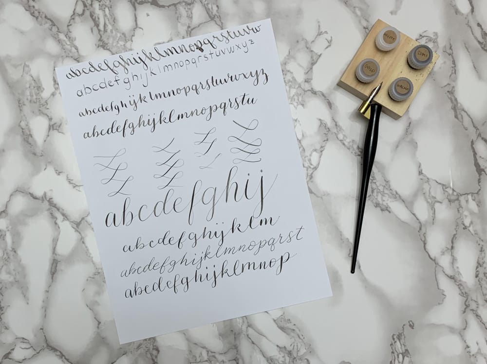 Calligraphy Essentials: 10-Day Challenge - image 11 - student project
