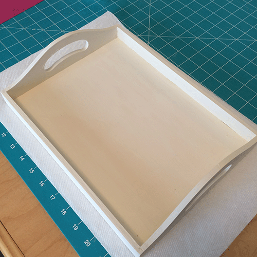 Decoupage Tray - image 1 - student project