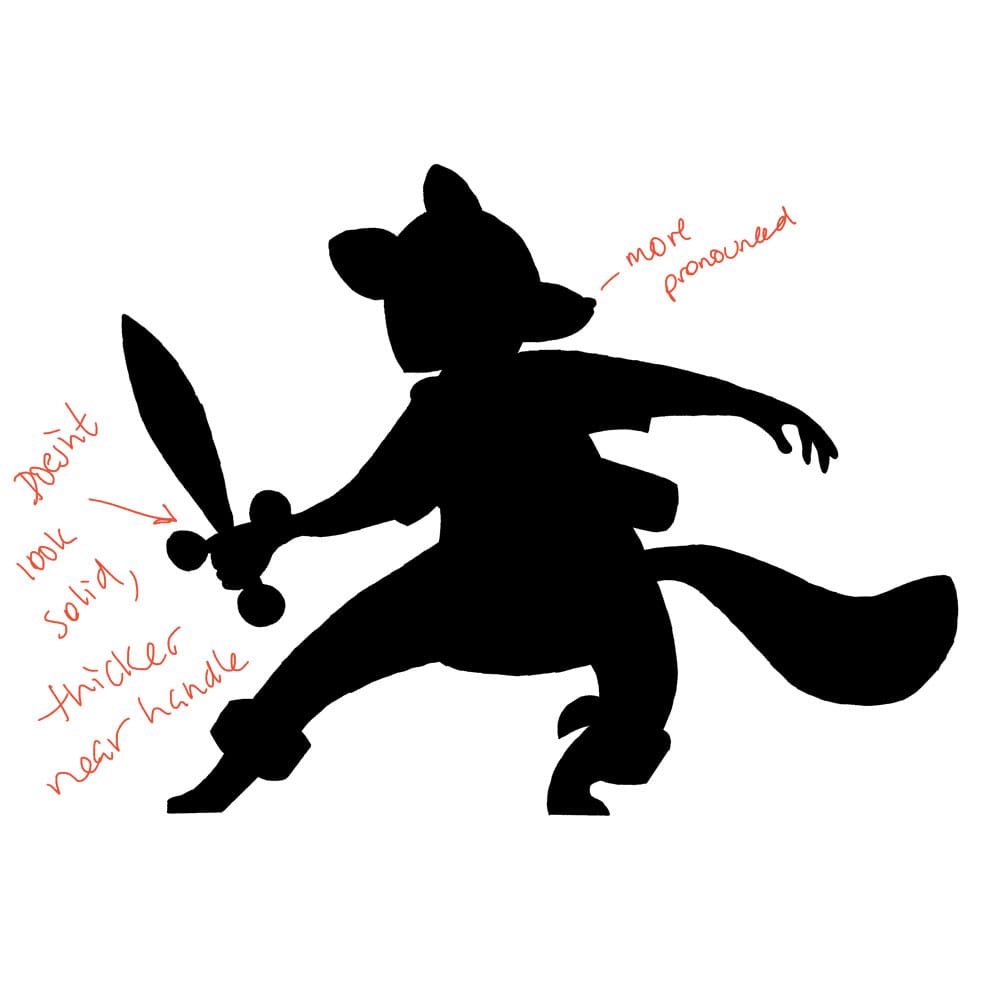 Raccoon Swordsman - image 5 - student project