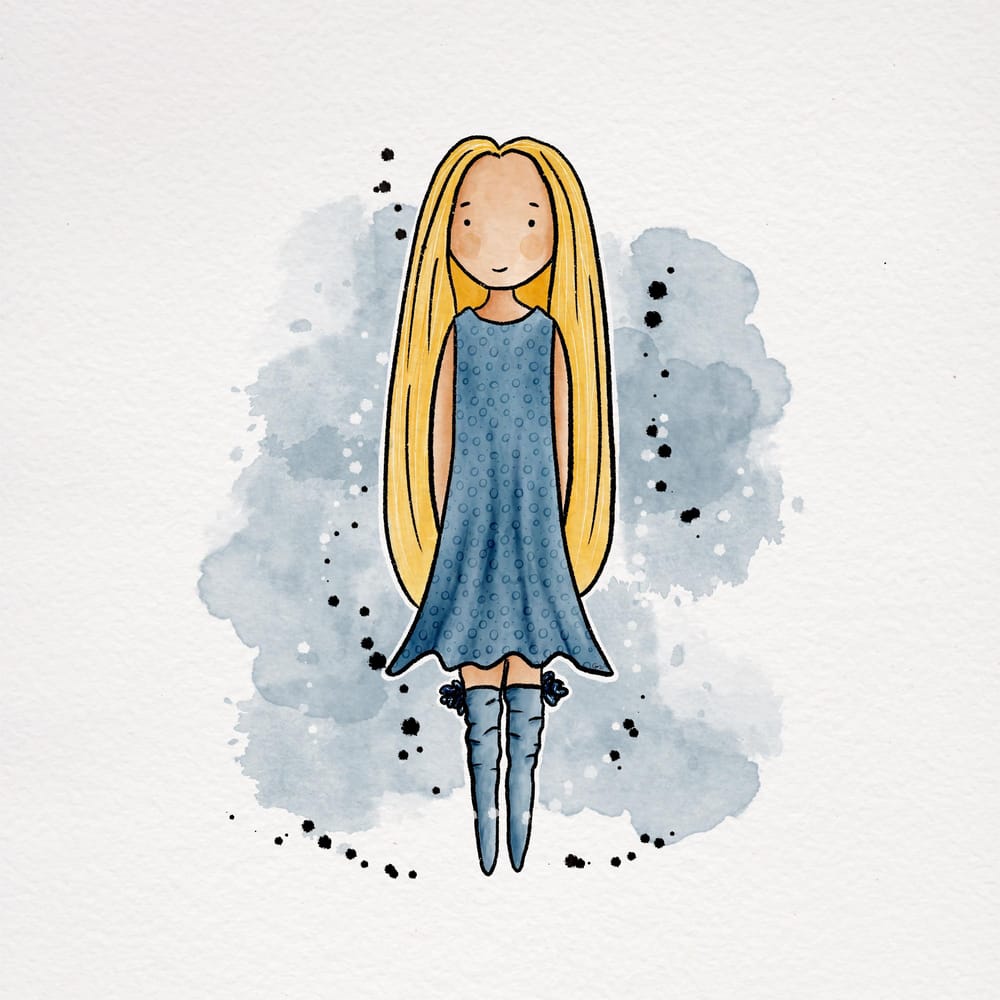 Sweet little girls are here - image 1 - student project