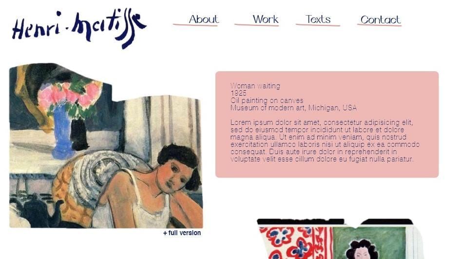 First research + sketch website - image 6 - student project