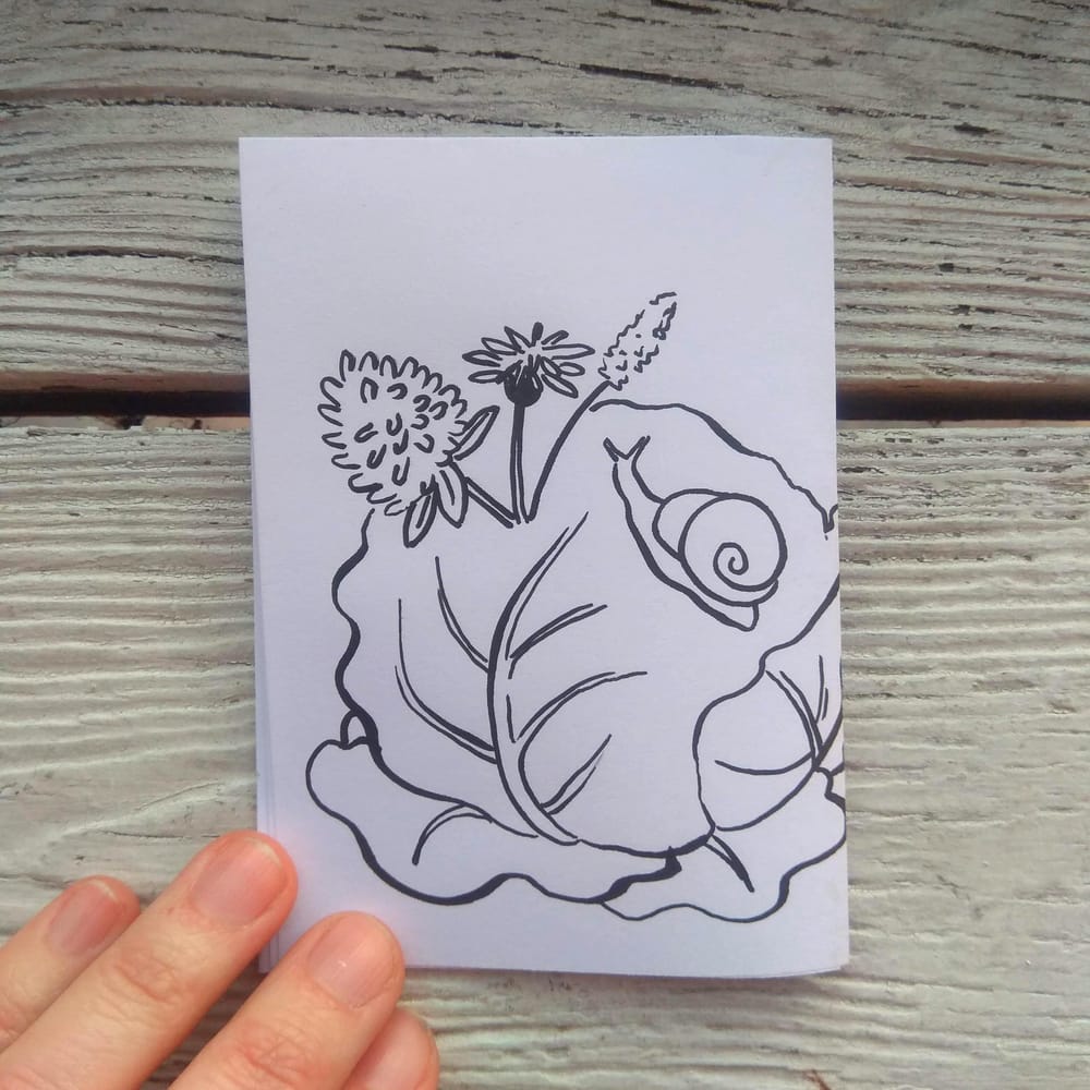 Snail zine - image 6 - student project