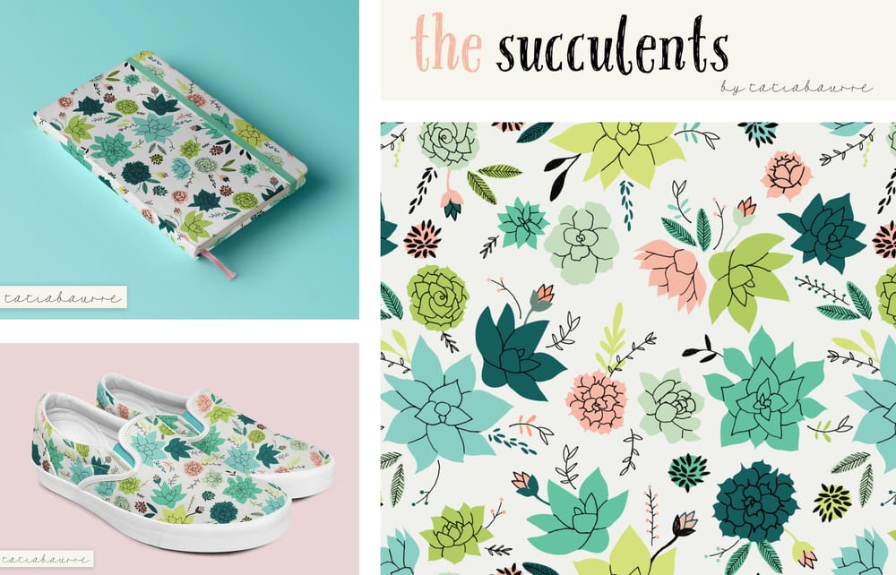 The Succulents (& new Orchid pattern) - image 8 - student project