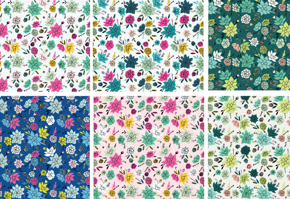 The Succulents (& new Orchid pattern) - image 5 - student project