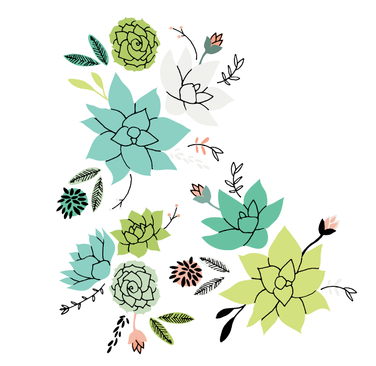 The Succulents (& new Orchid pattern) - image 3 - student project
