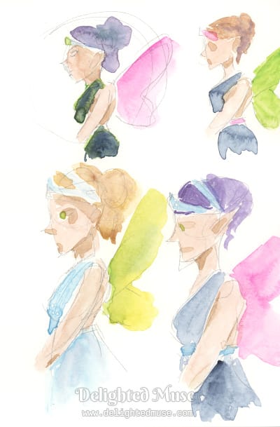 Anime Character Design: Fairy Queen Lucina - image 2 - student project