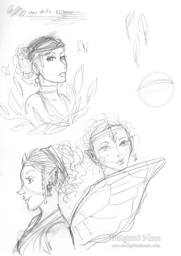 Anime Character Design: Fairy Queen Lucina - image 3 - student project