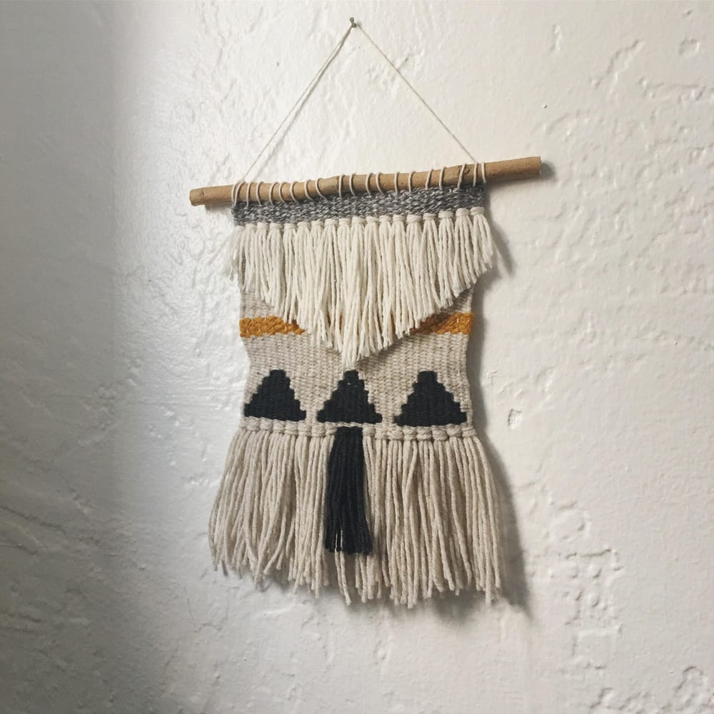 My mudcloth inspired weaving - image 1 - student project