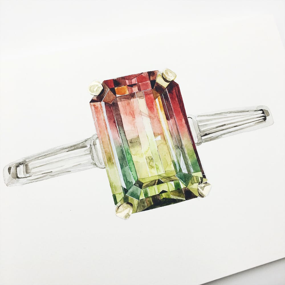 Addicted to Gem painting - image 3 - student project