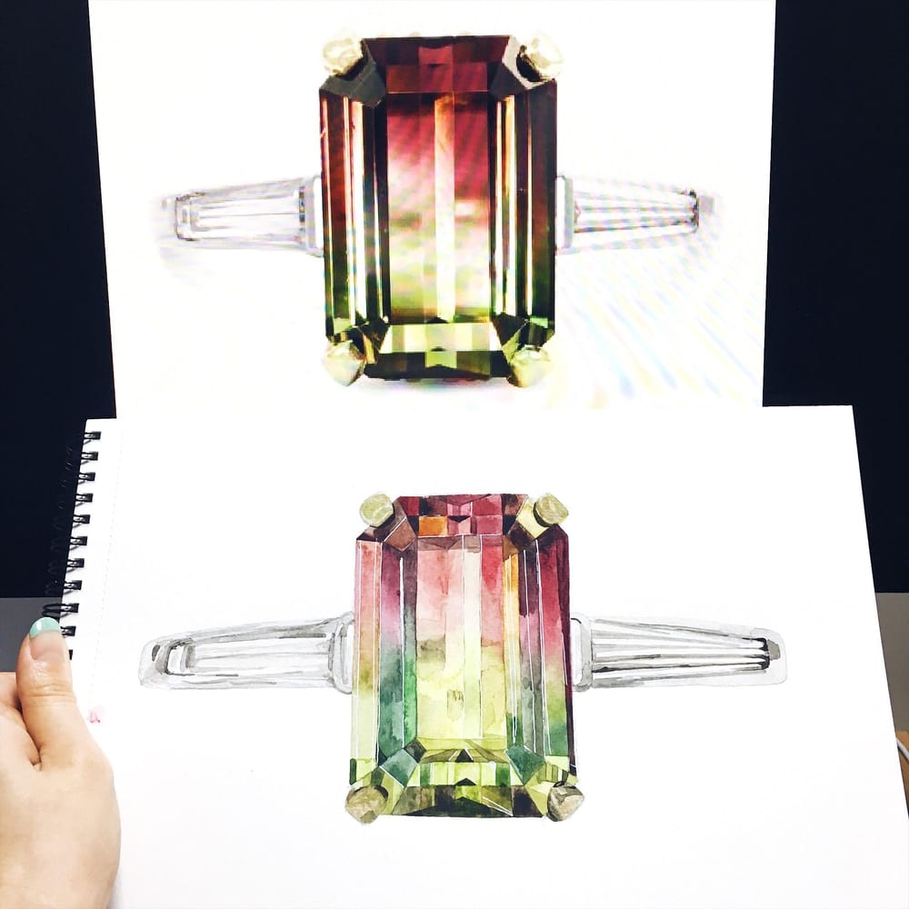Addicted to Gem painting - image 4 - student project