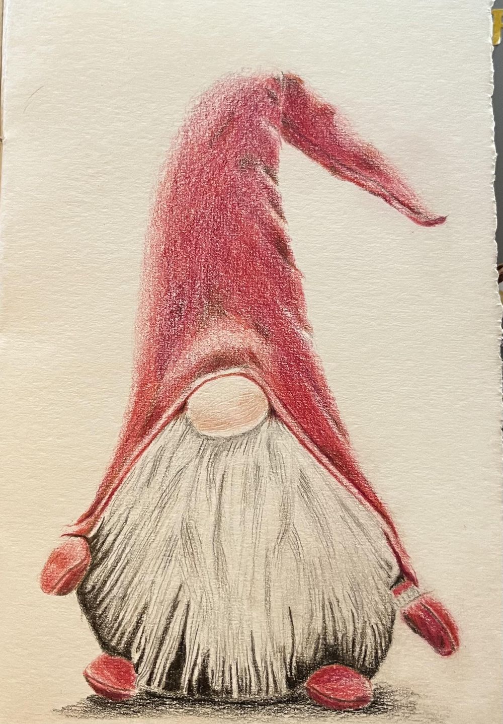 Gnome with Red Hat - image 1 - student project