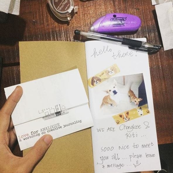 Photos from On-site Creative Journaling Workshop - image 7 - student project