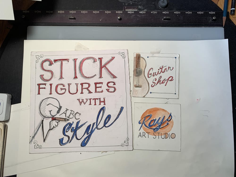 Hand Lettering Projects - image 2 - student project