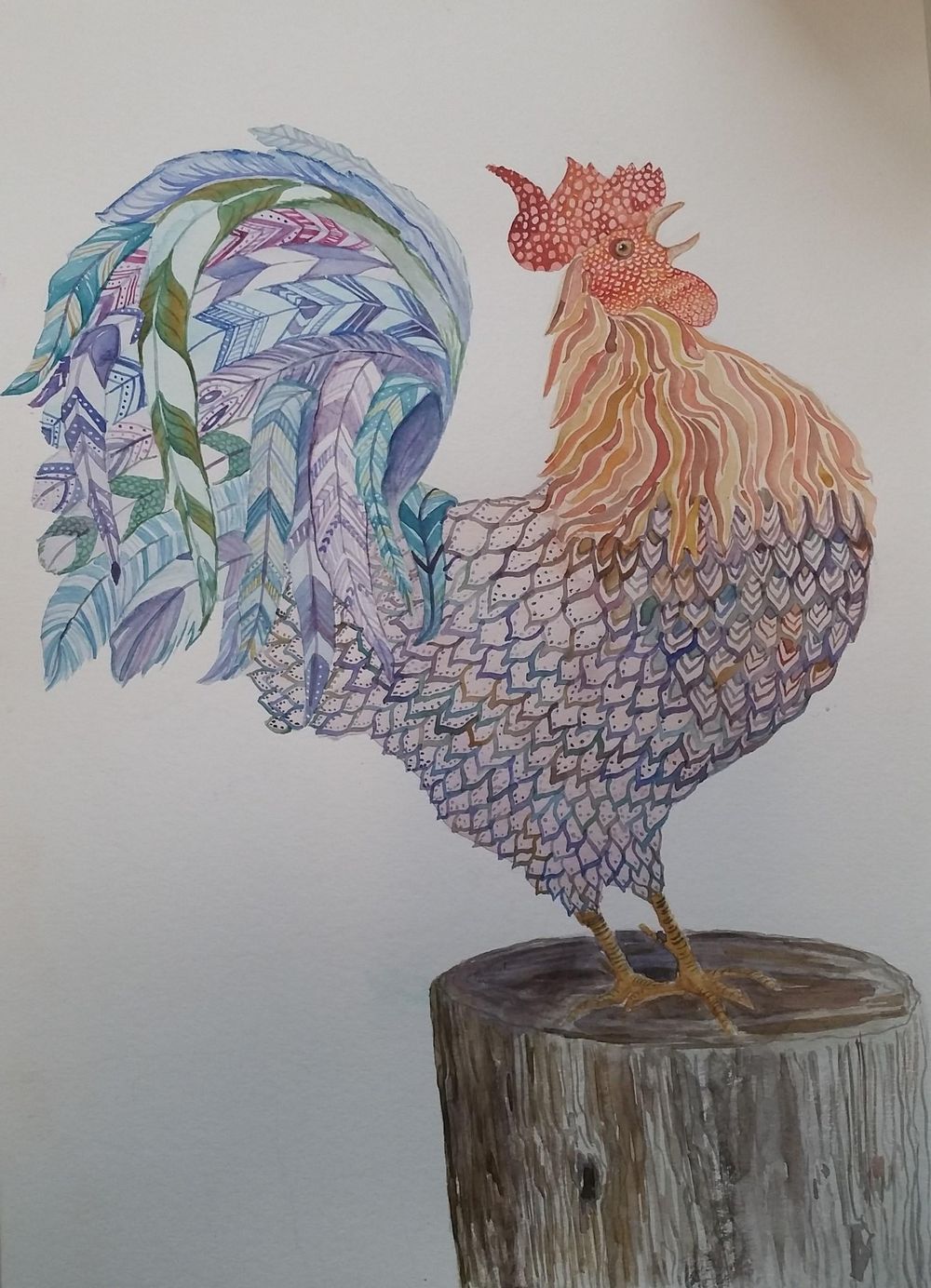 Texture - Rooster - image 2 - student project