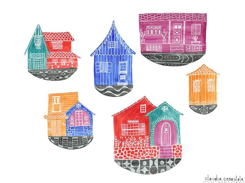 Little houses' souvenirs - image 2 - student project
