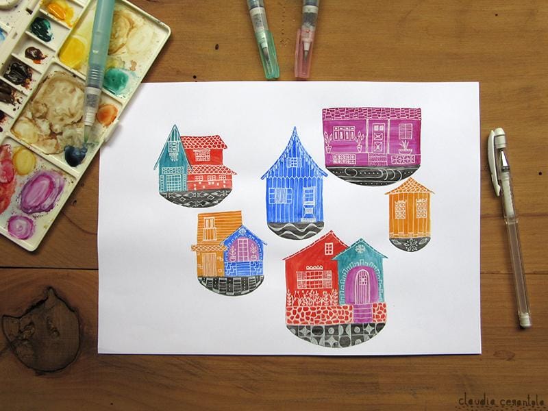 Little houses' souvenirs - image 1 - student project