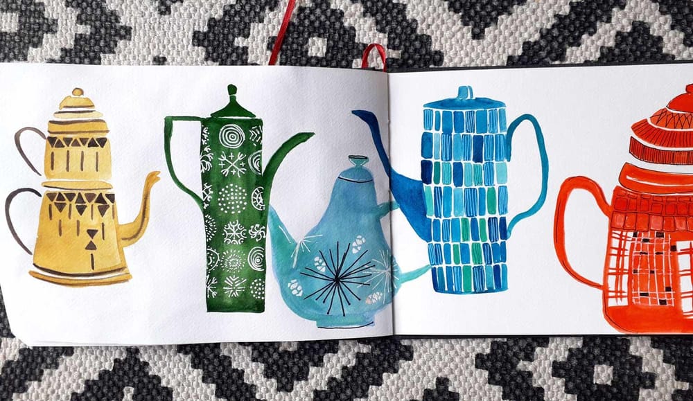 vintage teapots - image 1 - student project