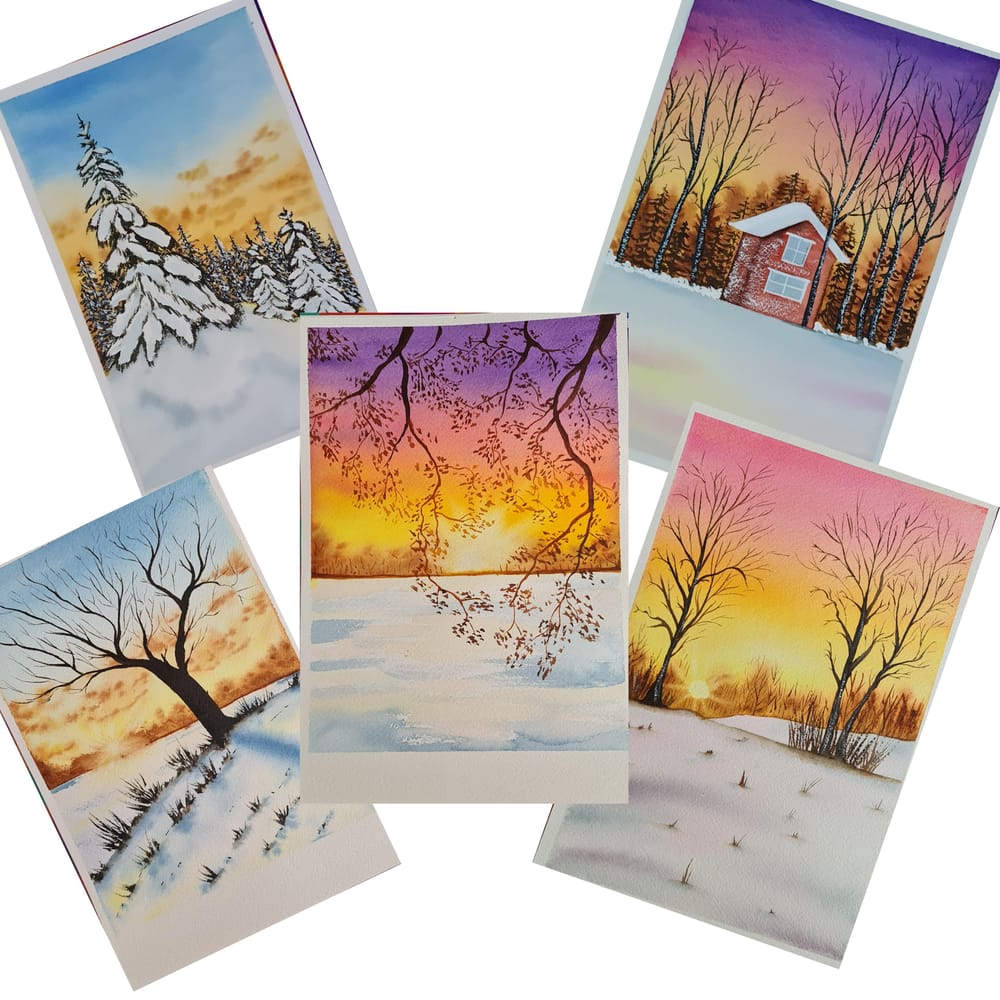 Very nice snow landscapes - image 1 - student project