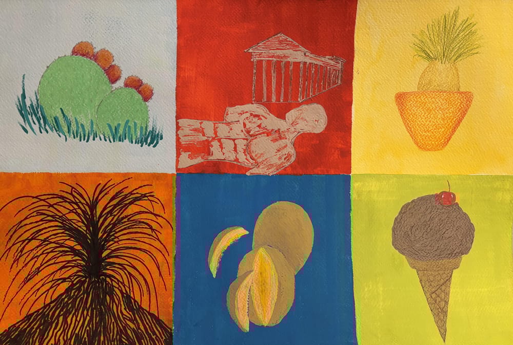 Sicily mixed media - image 1 - student project