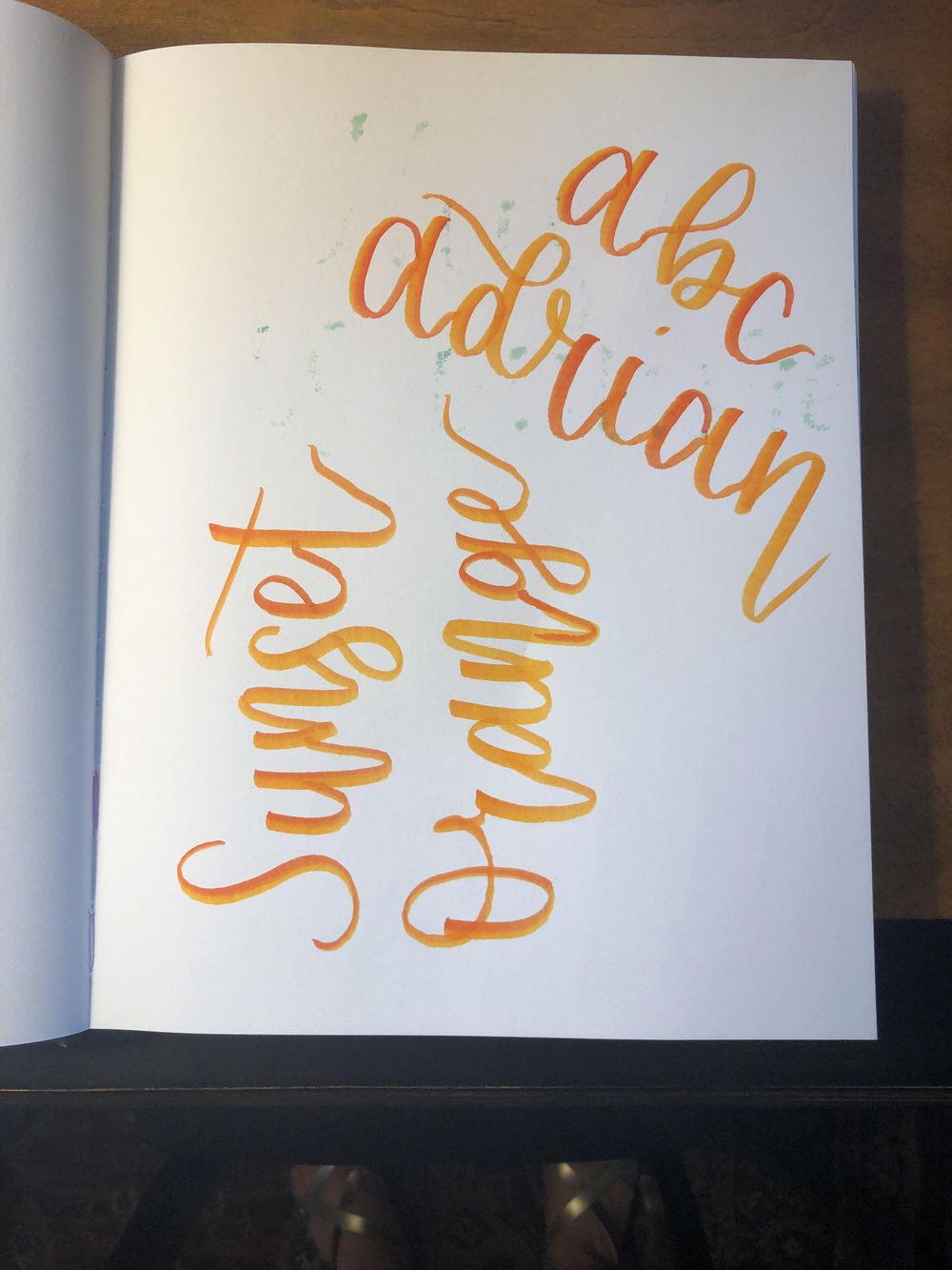 Brush Lettering Class! - image 7 - student project