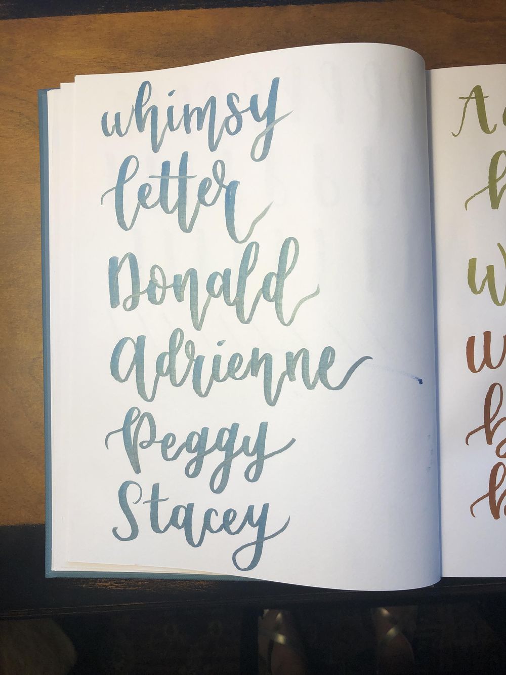 Brush Lettering Class! - image 4 - student project