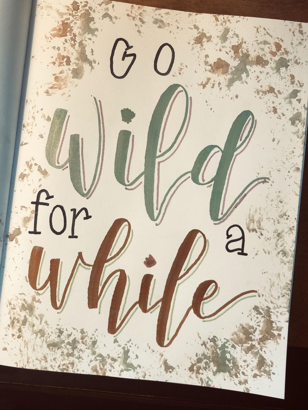 Brush Lettering Class! - image 9 - student project