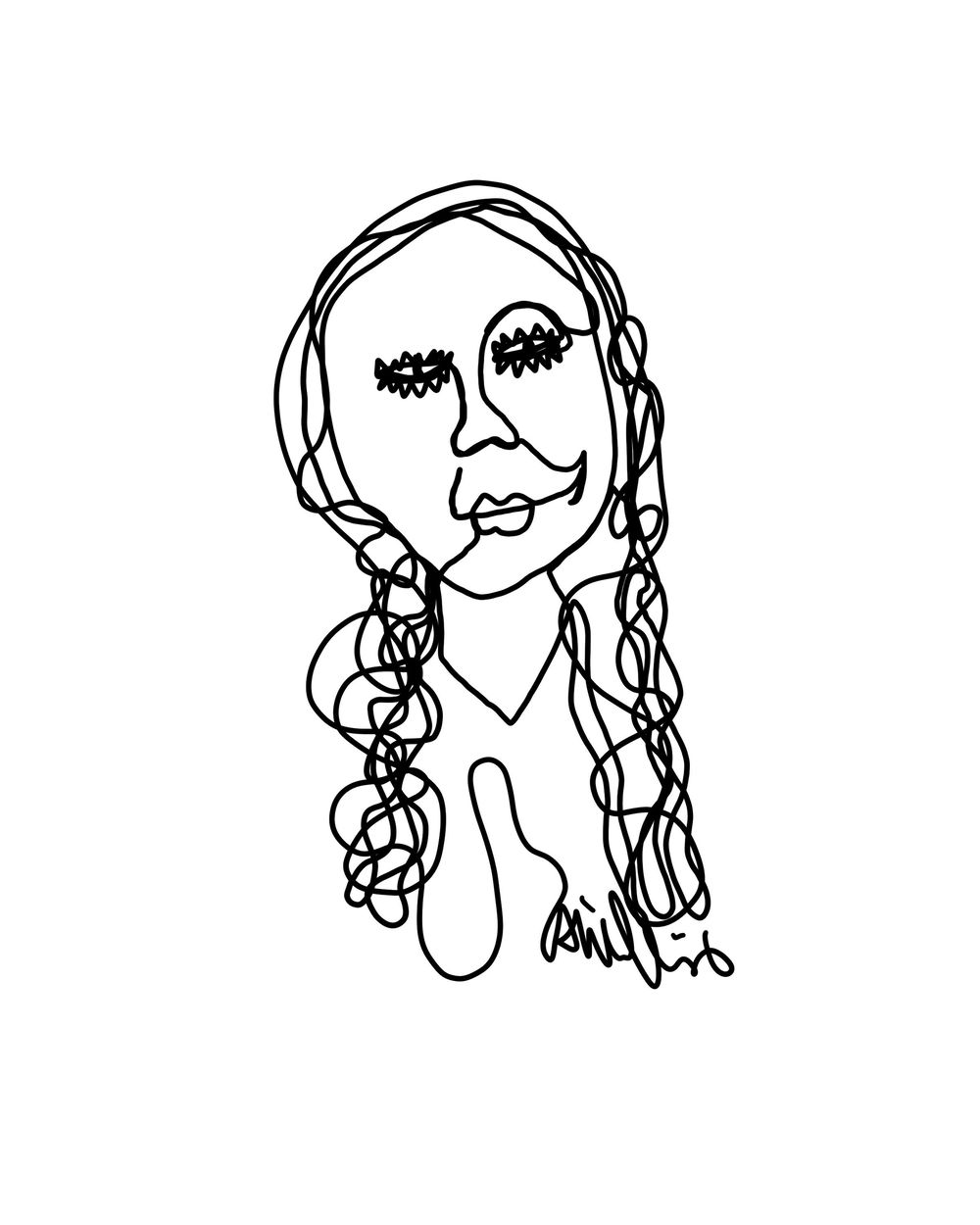 Self Portrait - image 1 - student project