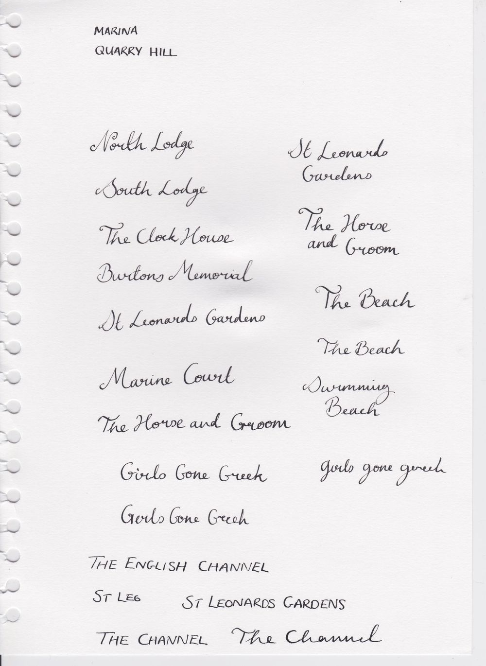 St Leonards Map - image 3 - student project