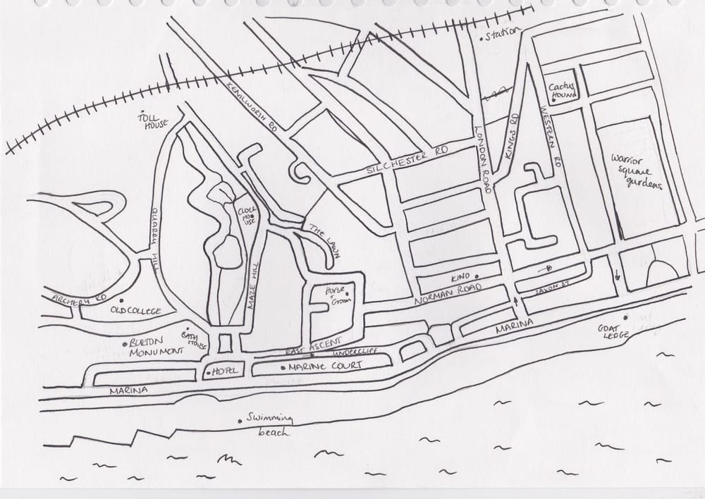 St Leonards Map - image 1 - student project