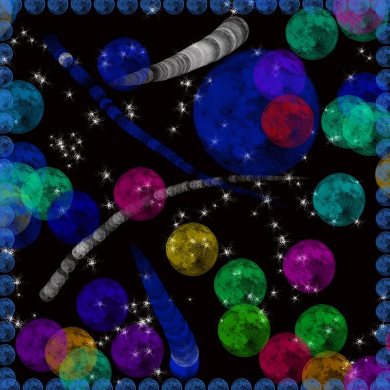 Multiple Moons - image 2 - student project