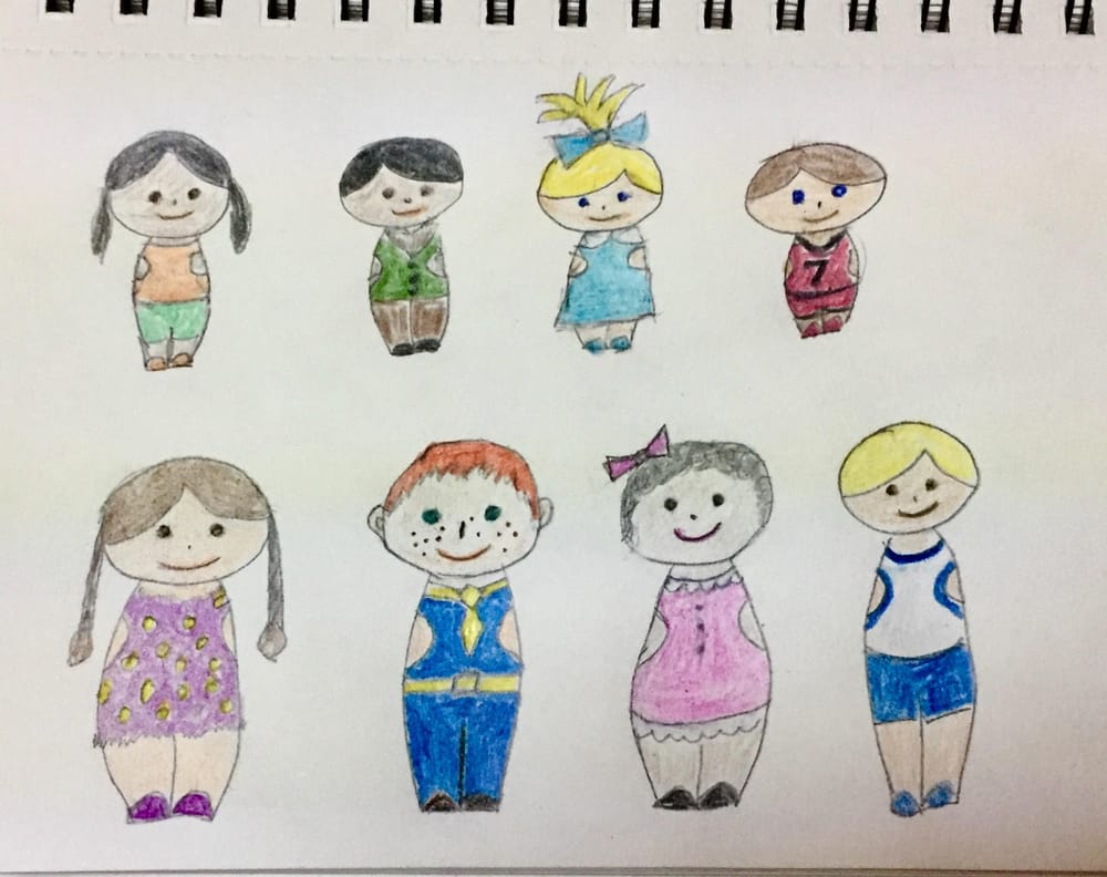 Fun Drawing Cute People - image 1 - student project