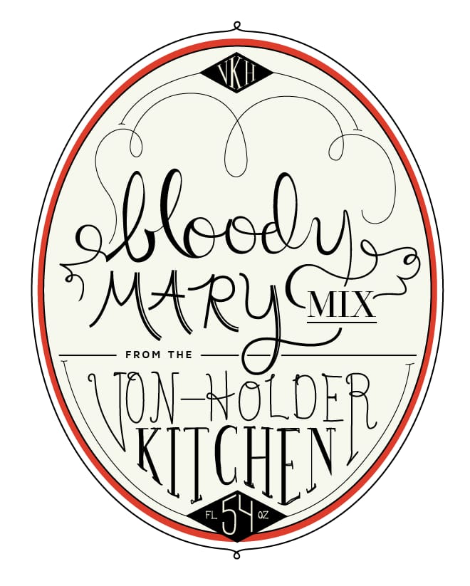 The Von-Holder Kitchen: Bloody Mary Mix - image 4 - student project
