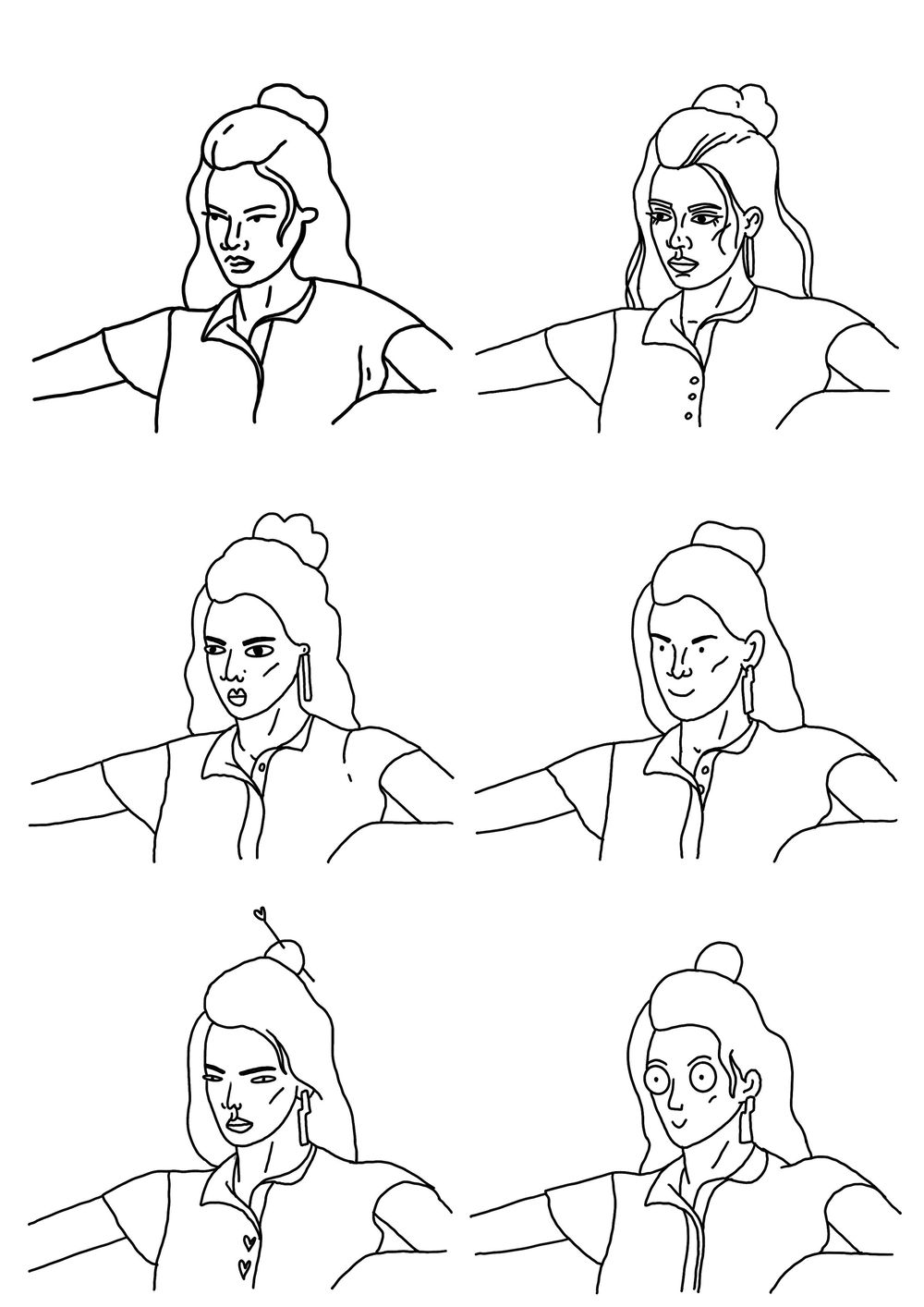 Fun with portraits - image 1 - student project