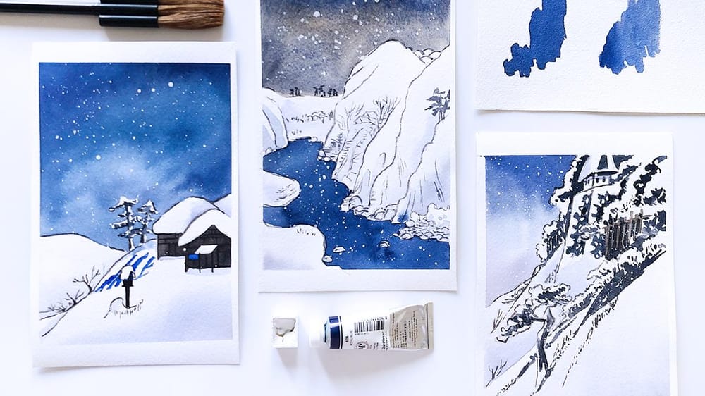 Japanese Winterscapes - image 1 - student project