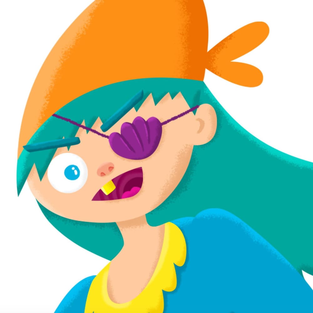 Pirate Mermaid and Octopus Sidekick - image 4 - student project