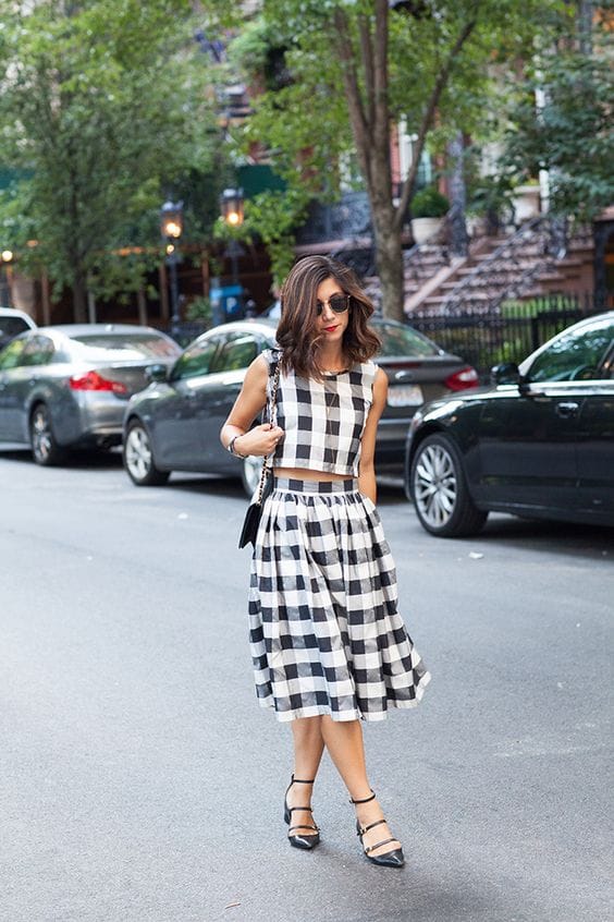 Allie's Gingham Skirt - image 1 - student project