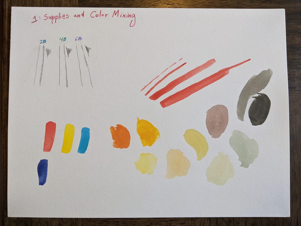 Watercolor Painting: The Basics - image 1 - student project