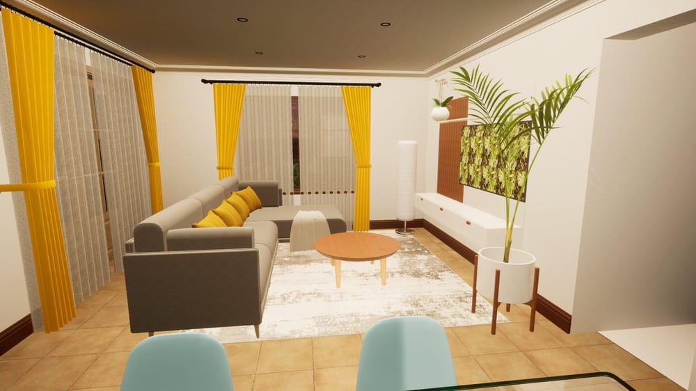 living room - image 2 - student project