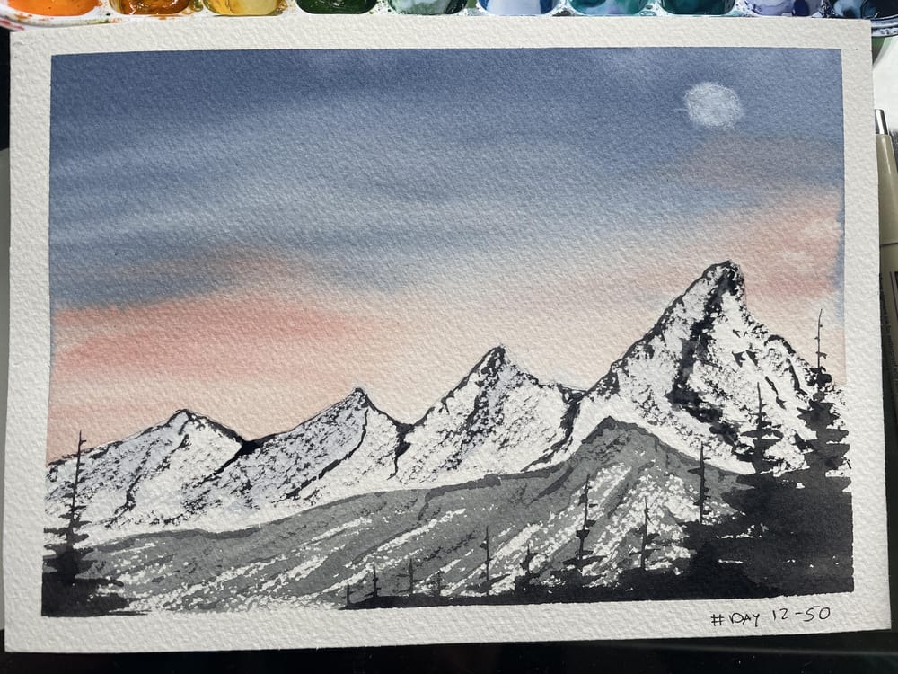 16-50 days of Watercolor - image 10 - student project