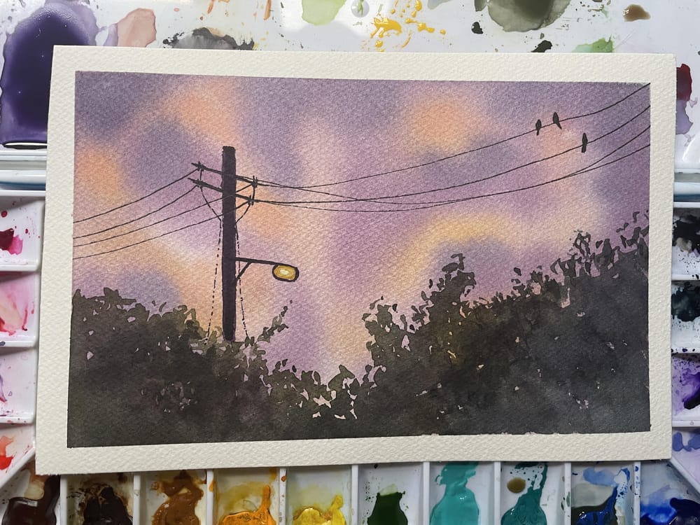 16-50 days of Watercolor - image 4 - student project