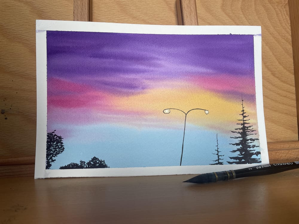 16-50 days of Watercolor - image 20 - student project