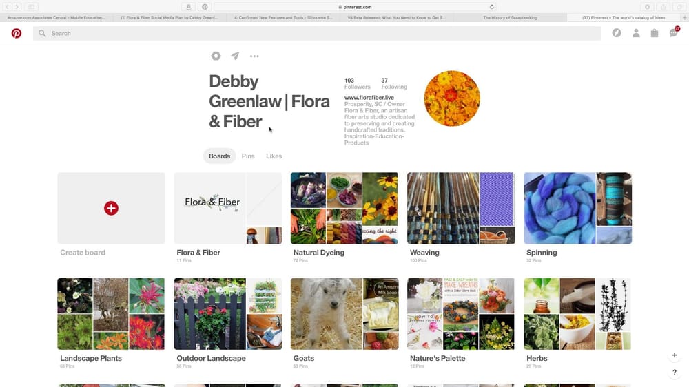 Flora & Fiber Social Media Plan - image 1 - student project